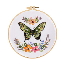 Embroidery Kits with-Dielianhua 5 Bamboo embroidery st