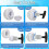 Pool Plugs Removal Tool Rubber Handle for Above and-silver 6