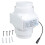 12V Quiet Inline Pipe Ventilation Exhaust Fan For Heating 1