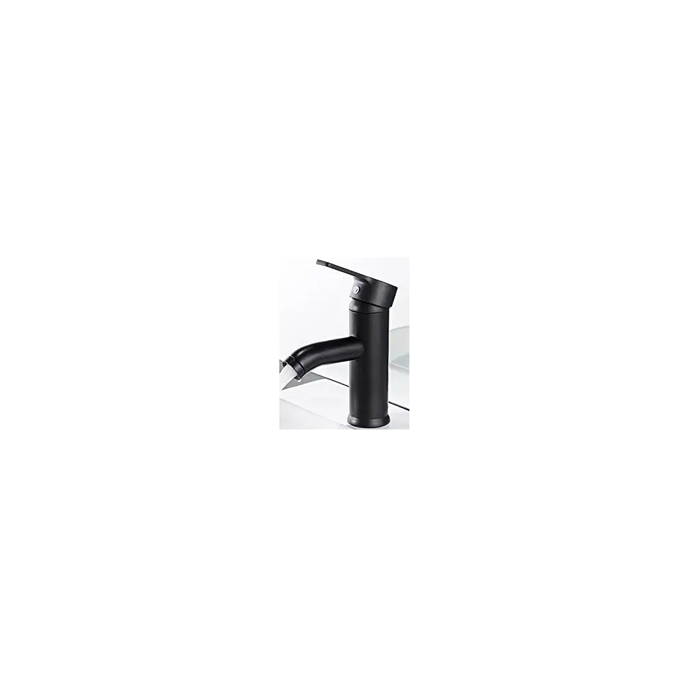 Modern Bathroom Faucet, Matte Black Finish Adds Elegance To Any Space, High Quality Ceramic Cartridge Ensures Drip-Free Performance And Easy Temperatu 9135470004683