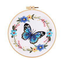 Embroidery Kits with-Dielianhua 3 Bamboo embroidery st