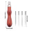 4 in 1 Leather Hole Punch Tool with Wood Handle Leather Craft 3