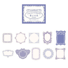 30 Sheets Flower Embossed Scrapbooking Paper for-Weiyun Shanlan
