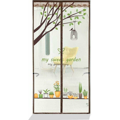 Πόρτα με σήτα από fiberglass mesh υψηλής ποιότητας, χωρίς χέρια, με μαγνητικό κλείσιμο