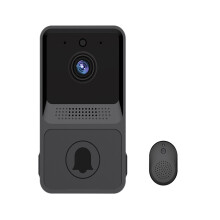 Sonerie video, cameră wireless pentru sonerie, sonerie video inteligentă HD 1080p cu baterie reîncărcabilă, stocare locală și în cloud,