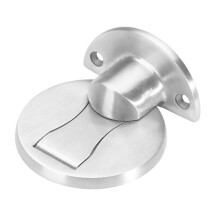 Osynlig dörrlåsning, långvarig rostfri stålfinish, flera monteringsalternativ för enkel installation i olika rum (5-16 mm mellanrum)