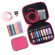 10Pairs of ABS Circular Knitting Needle Interchangeable Circular
