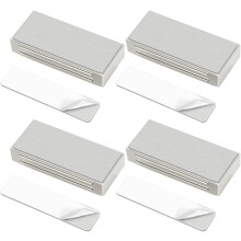Magnetische deursluiting, roestvrijstalen constructie voor een lange levensduur, krachtige magneet tot 12 kg zorgt voor een veilige sluiting, breed