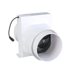 110mm 12V Exhaust Fan Home Quiet Inline Duct Fan Industrial-30W
