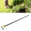 Hula-Hacke, 1,46 m lang, Edelstahl, verstellbare 10