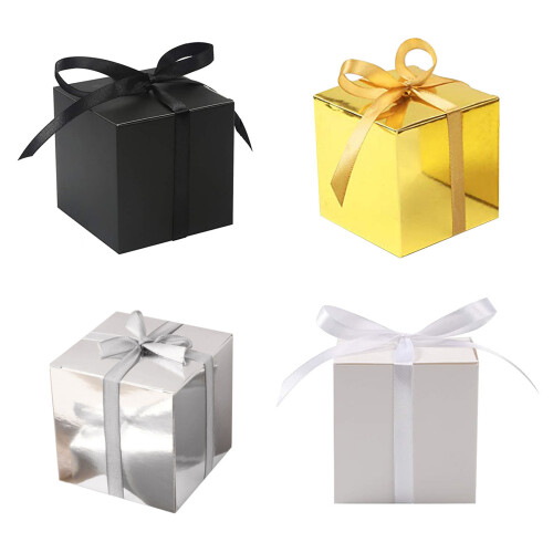 Cookie Candy Case Candy Boxes Party Fillers Boxes For-White 1