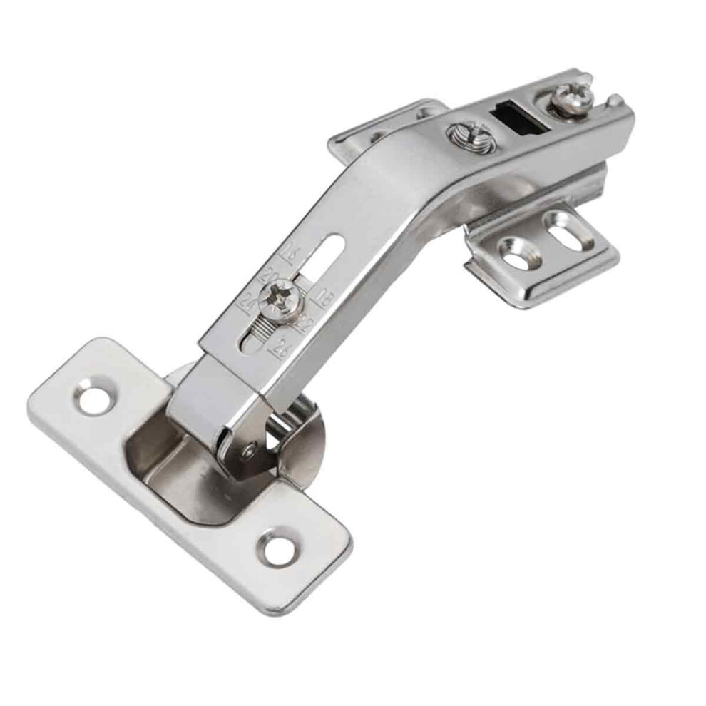 135 Degree Swing Cabinet Hinges, Easy Installation For Full Overlay Cabinets, High-Quality Steel, Nickel Plated Finish, Designed For Professional Resu 9454554567358