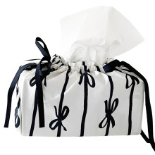 Fashionable Bowknot Tissue Storage Case for Home Decoration-B