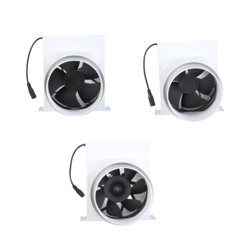 Inline Pipe Duct Fan Bathroom Kitchen Ventilation Toilet-18W 1