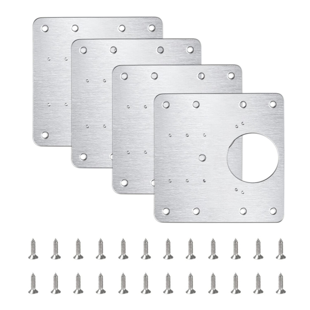 Cabinet Hinge Repair Plates, Universal Application For Various Kitchen Furniture, Load Bearing Capacity Ensuring Sturdy Repair, Complete Set Including 9454554567556