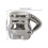 Elegant Ceramic Teas Cup with Double Arm Designs-Peach Powder 2