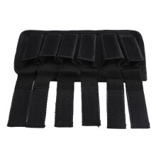 Organizador de accesorios para armas de fuego compatible con cargadores de doble hilera. Su construcción robusta y resistente garantiza un