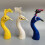 Peacocks Statue Housewarming Gift Figurine-M Rose Red 6
