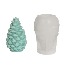 Handgefertigte Kerzenformen, Ornament, 3D-Tannenzapfen,-XQ886560