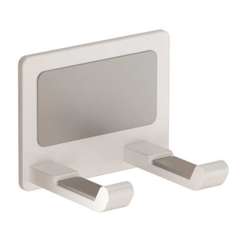 Support de rangement mural pour sèche-cheveux, conceptions-Blanc