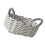 Stylish Braided Storage Baskets Cotton Rope Handwoven Storage-S 1