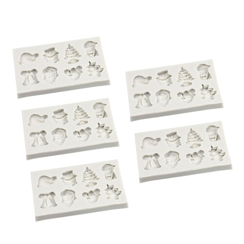 5-teiliges Backzubehör für Zuhause, Silikonform,-6. Kompanie