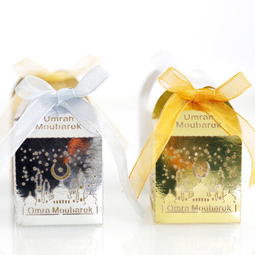 Porte-chocolat ajouré, 50 pièces, coffrets-argent réfléchissant 2