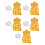 Snake Year Blessings Pressable Biscuits-May all your wishes 1