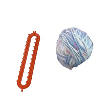 2pcs DIY Rainbow Scarf Knitting Tool Yarn Craft Kit for-Style 5