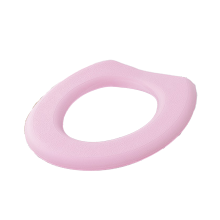 Cojín cómodo para asiento de inodoro con ajuste universal, acolchado de espuma gruesa para todas las estaciones para asiento de inodoro de baño,