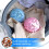 Boule de lavage en billes de céramique infrarouges, solution de lavage durable et écologique pour lave-linge et sèche-linge, élimine les 4