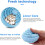 Boule de lavage en billes de céramique infrarouges, solution de lavage durable et écologique pour lave-linge et sèche-linge, élimine les 3