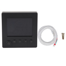 Programmierbarer Thermostat für elektrische Heizsysteme, intelligenter Thermostat mit LCD-Display, hochpräzise Temperaturregelung,