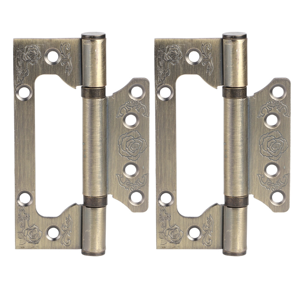 Stainless Steel Door Hinges, Non-Mortise Door Hinges Waterproof And Durable Rust Proof And Corrosion Resistant Exquisite Workmanship Strong And Sturdy 9454554571416