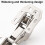 Hidden Hinges For Cabinet Doors, Surface Mount Concealed Hinges With 90 Degree Opening Angle, Soft Close Bridge Structure Hinge For Kitchen Cupboard W 3
