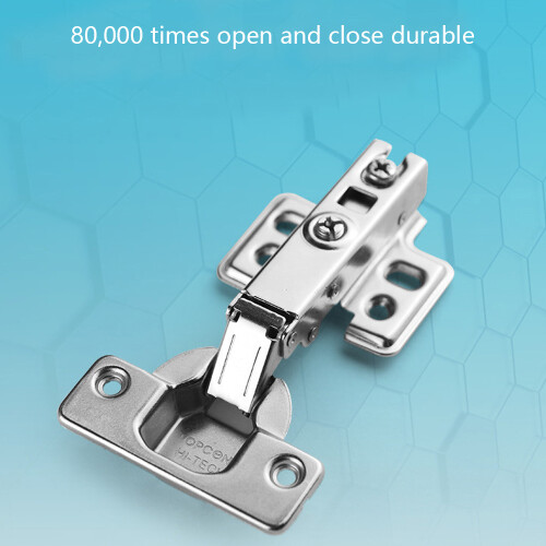 105 Degree Concealed Hinges, Heavy-Duty Concealed Hinges with Slow Close Cabinet Hinges Function for Frameless Cabinets 2