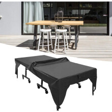 Tafeltennishoes van 600D polyester, volledige bescherming voor tafeltennistafels en lange terrastafels, gemakkelijk schoon te maken, waterdicht, 280