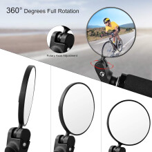 Rétroviseurs de vélo, en nylon renforcé de fibres résistant aux chocs et écologique pour une sécurité accrue, design élégant pour une
