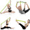 Μη ελαστικός ιμάντας τέντωσης για Pilates, φορητός ιμάντας άσκησης με 12 ανεξάρτητες 5