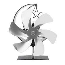 Warmte-aangedreven kachelventilator, niet-elektrische warmte-geactiveerde ventilator, thermo-elektrische haardventilator, hoogwaardig materiaal,