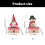 Decorative Santa/Snowman Figurine Candy Box Chocolate-snowman 4