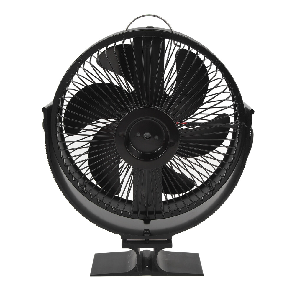 Non Electric Stove Fan Oscillating Stove Fan Heat Powered Thermoelectric Module Quiet Operation Corrosion Resistant Robust Aluminum Construction Overh 9454554562001