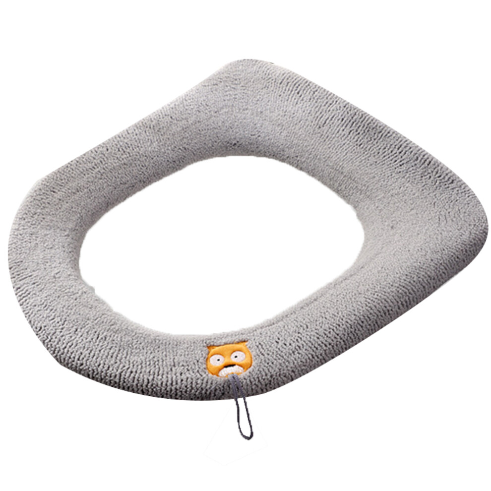 Toilet Seat Cover, High Quality Material For Most Toilets, Soft Thicker Warmer Toilet Seat Cover Pads Full Surround Design, Portable Reusable (Colorfu 9135470008360