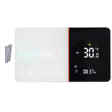 Temperaturregler für elektrische Heizung, Sprachsteuerungskompatibilität, speziell entwickeltes Bedienfeld mit Negativ-LCD-Display