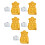 Moule à Biscuits de bénédictions de-l'argent avec le visage 1