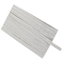 5.5 Yards Fabric Ribbon Security Uniform-Width 10MM silver