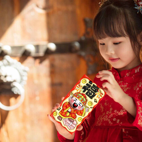 6Pcs 2025 Snake Year Redness Packets for New Year Spring-87D3 2