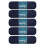 5Pcs Soft Wool Yarn For Beginner Crocheting Rugs-Navy Blue 1