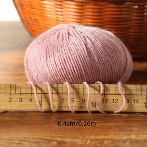 Wool Yarn Soft Worsted Weight Yarn For-Dove feathered rat 2