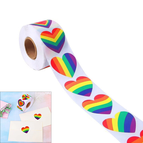 Self Adhesive Wrapping Labels for Envelope Card Packaging-2.5CM 1